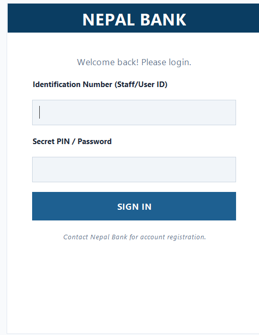 Login